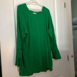 BELLE BY KIM GRAVEL  BLOUSE. 2X. EUC